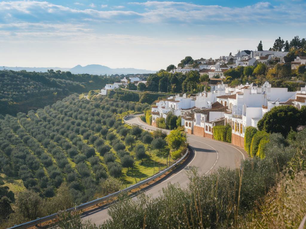 Voyage à vélo en Andalousie : entre villages blancs et oliveraies parfumées