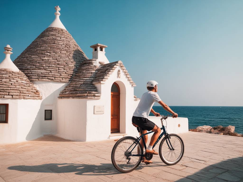 Voyage à vélo dans les Pouilles : entre trulli, oliveraies et plages secrètes