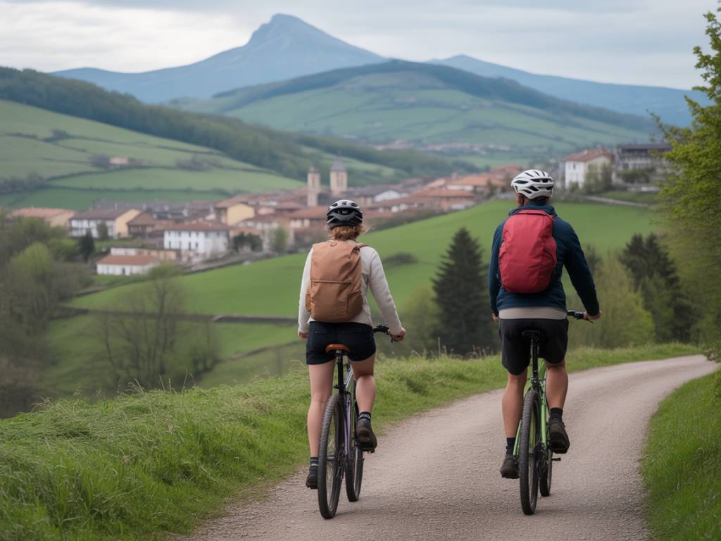 Voyage à vélo au Pays basque : entre montagnes ondulantes, villages pittoresques et saveurs du terroir